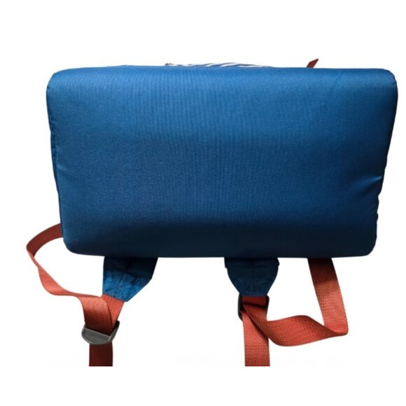 CleverMade Insulated 18 Can Leakproof Blue Stripe Cooler Backpack  - NWT - Picture 7 of 11